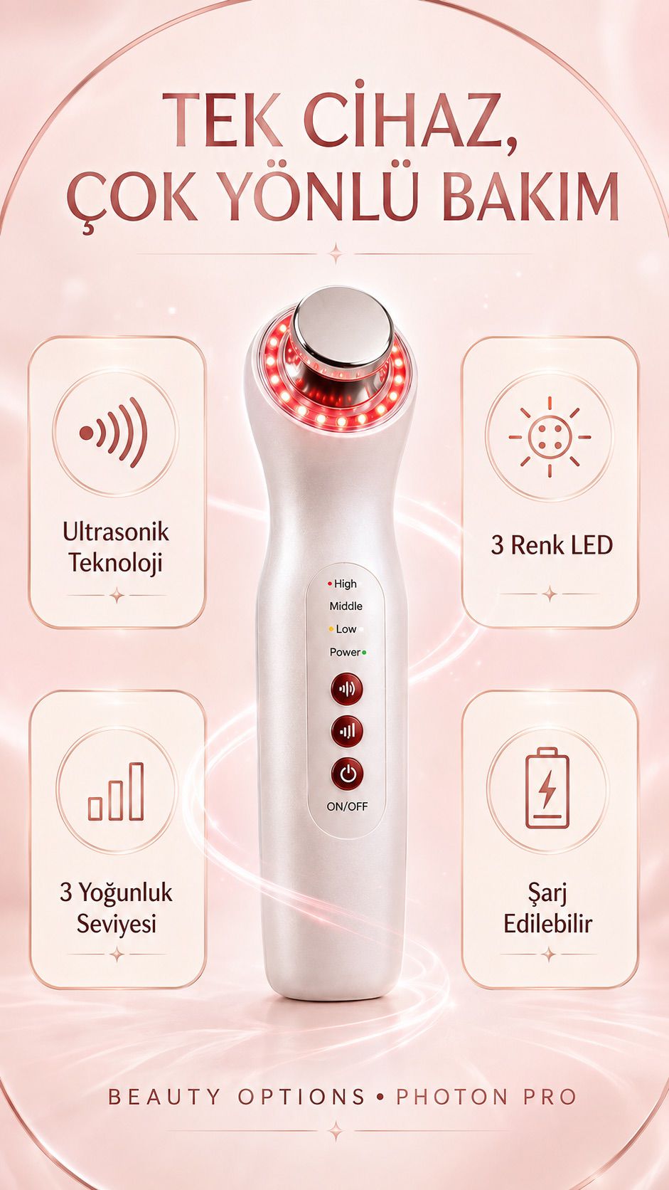 Photon Pro tek cihaz çok yönlü bakım
